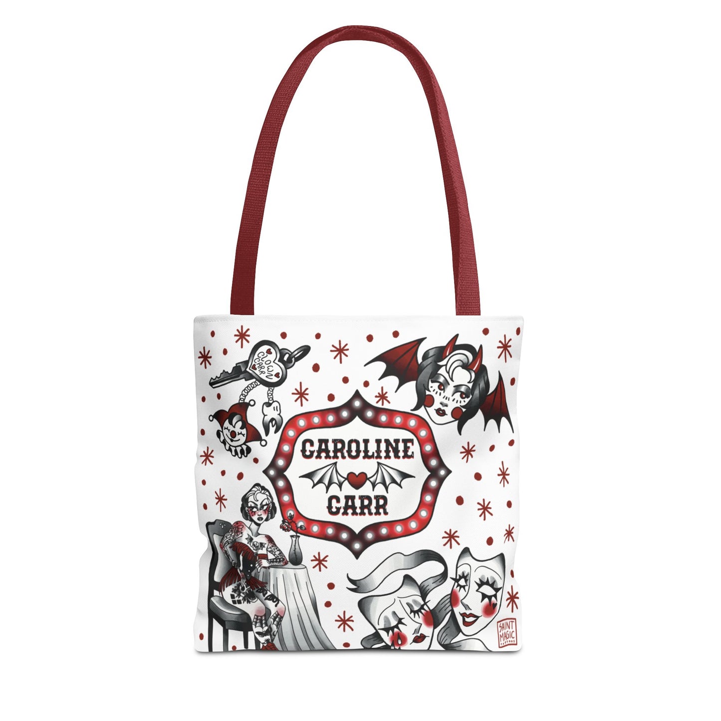 Circus Romance Tote Bag
