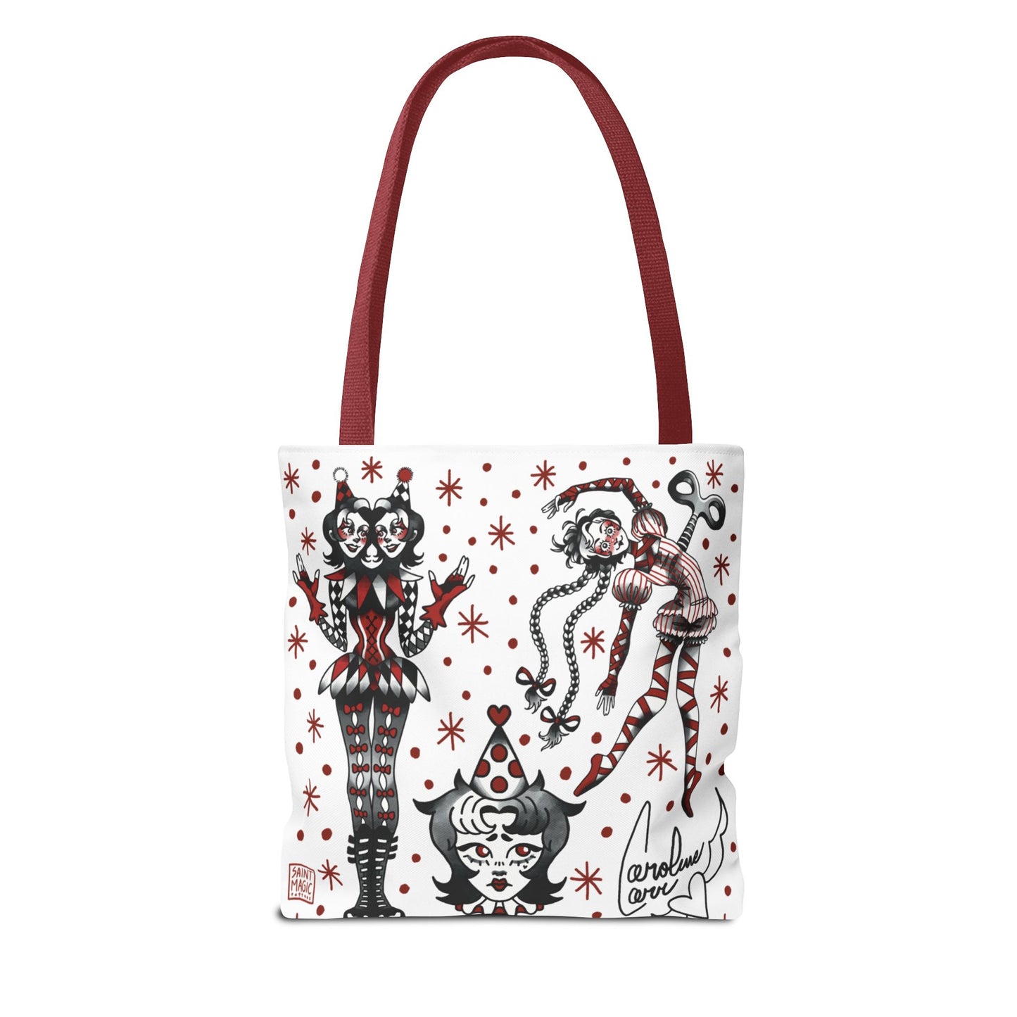 Circus Romance Tote Bag